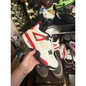 Jordan retro 4 red cement sz 9